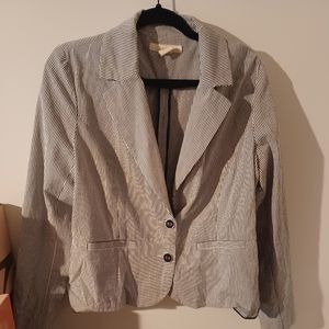 Sandro Paris: Lightweight Seersucker Blazer Size Large, great condition
